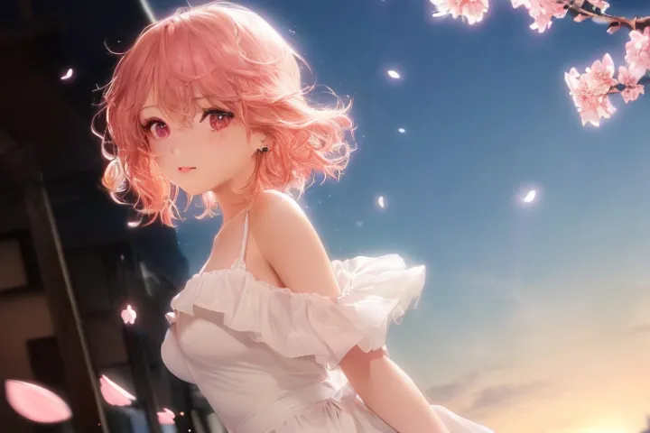 Spring Elegance: A Dynamic Moment