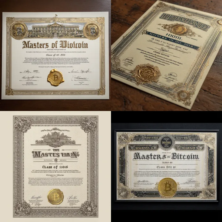 I need a parody masters degree diploma. Landscape 